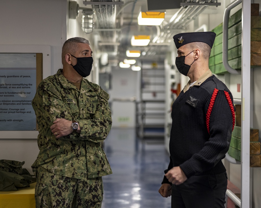 RDML Gregory Todd Visits RTC