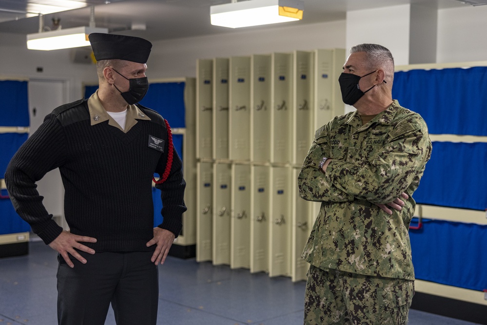 RDML Gregory Todd Visits RTC