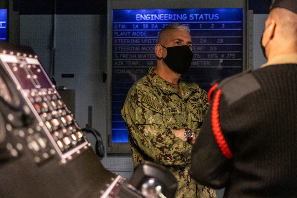 RDML Gregory Todd Visits RTC