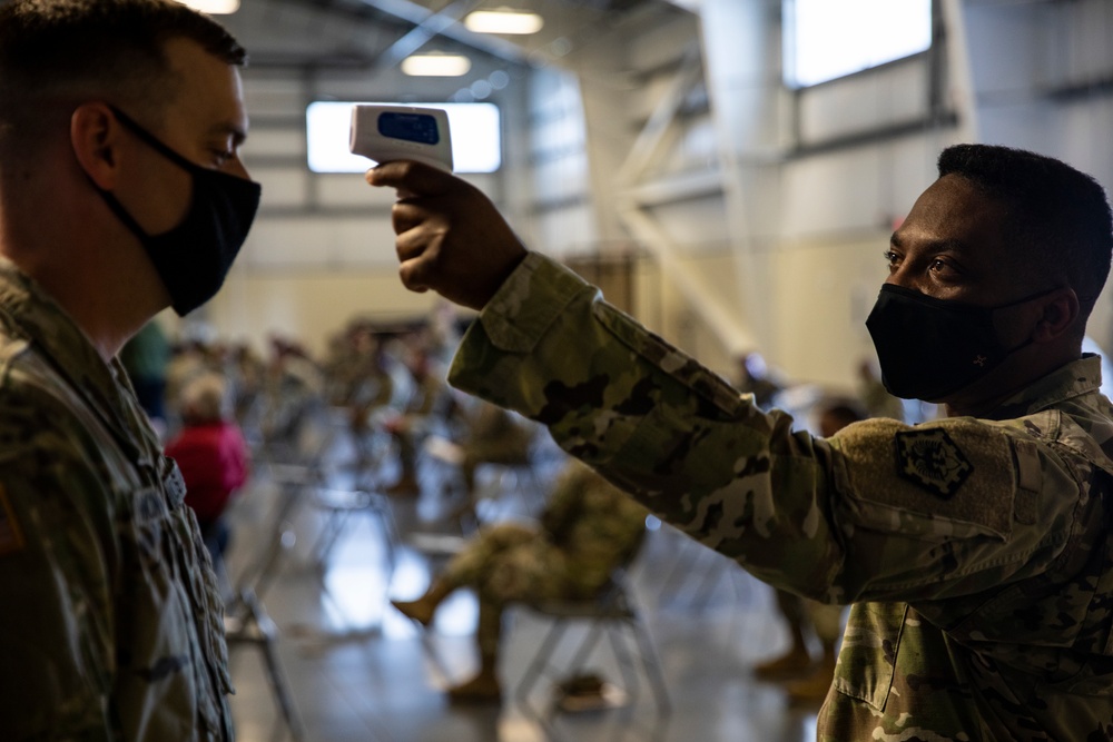 110th Chem. Bn. conducts town hall for EDRE