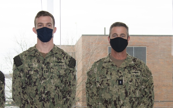 Rear Adm. Garvin Visits Newport