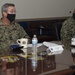 Rear Adm. Garvin Visits Newport