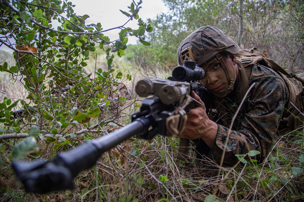 IMC Marines learn defense in depth