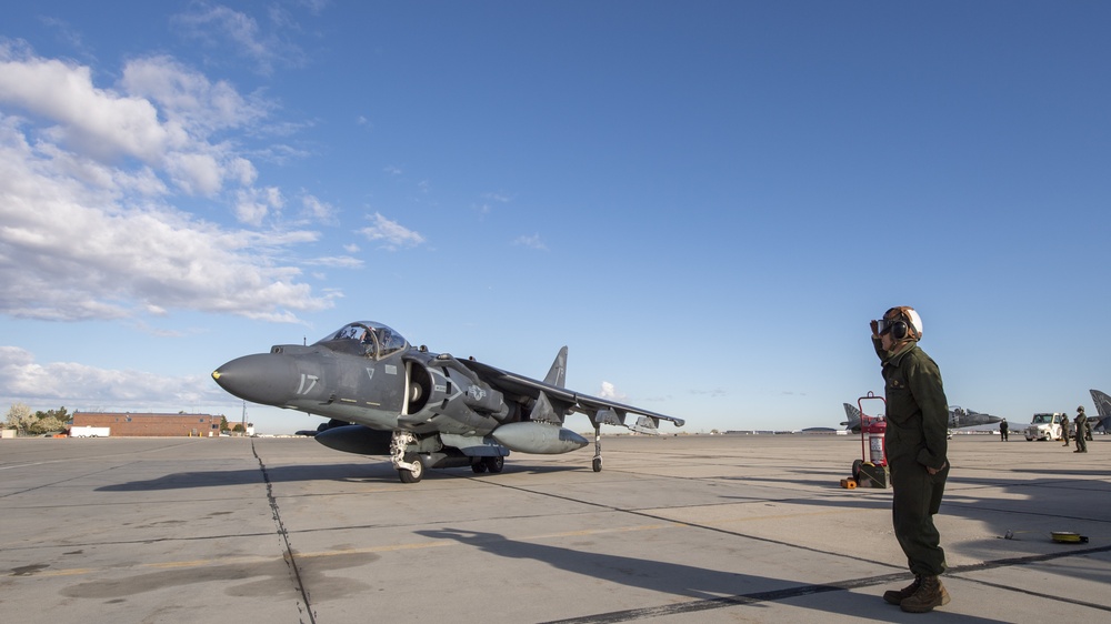 Marine Bulldogs Prepare to Fly