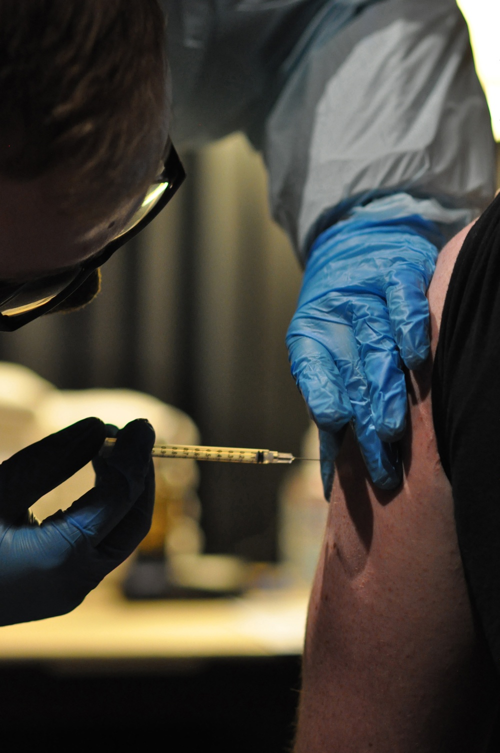 Oregon Guard, Confederated Tribes of the Umatilla hold COVID vaccination clinic