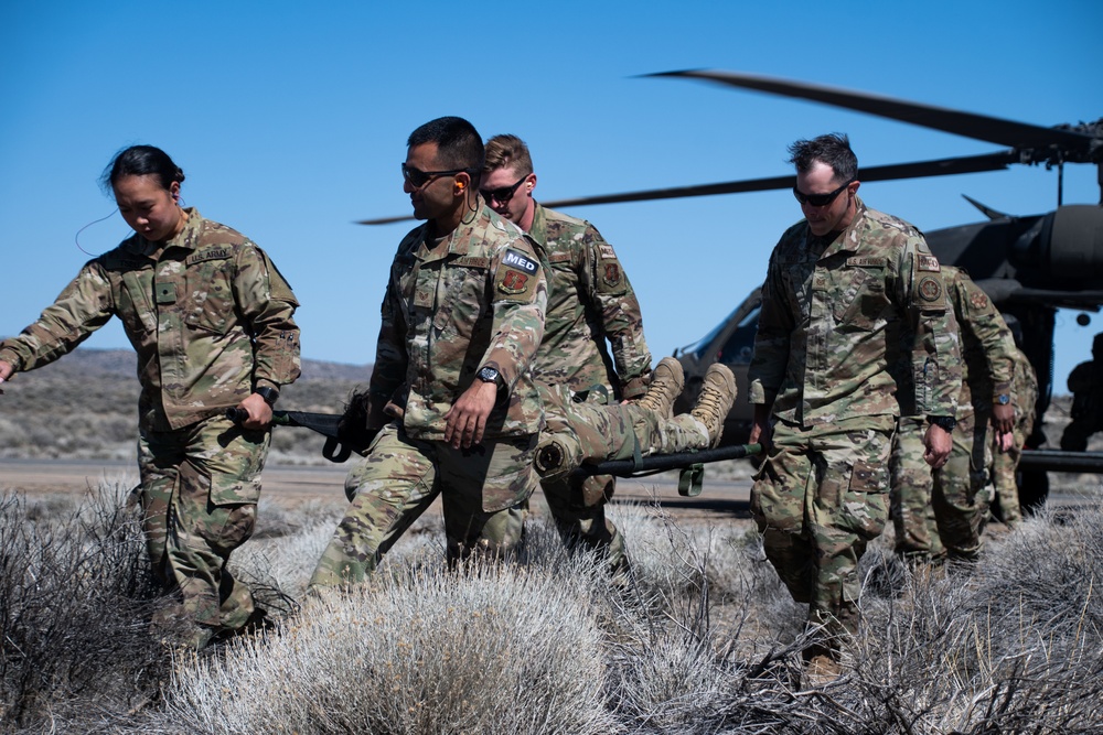 High Rollers Participate in Joint Aeromedical Training