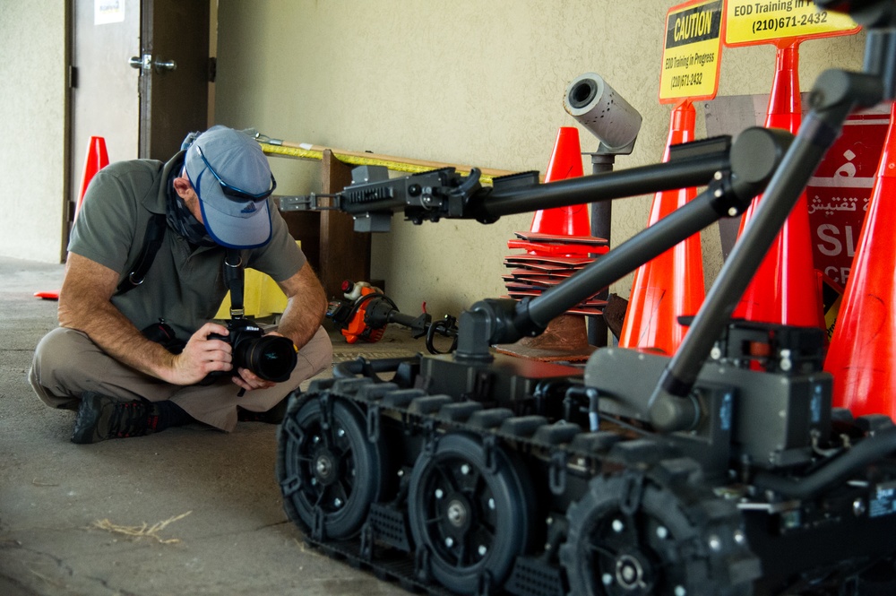 New EOD robot arrival