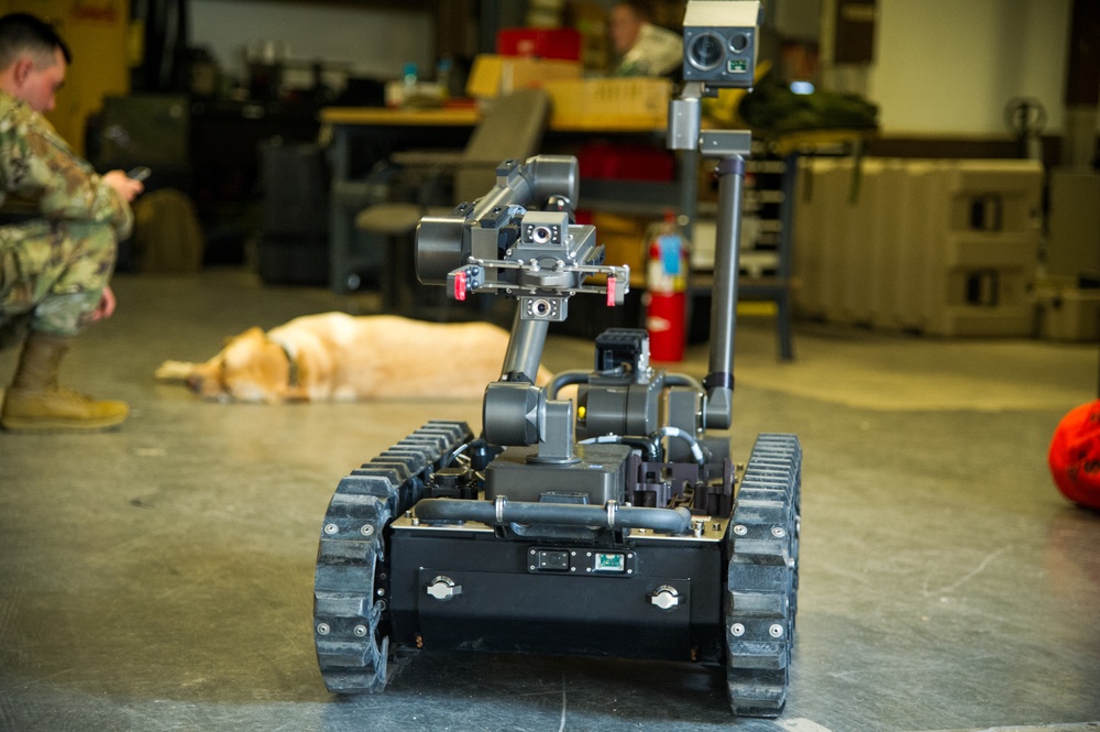 New EOD robot arrival