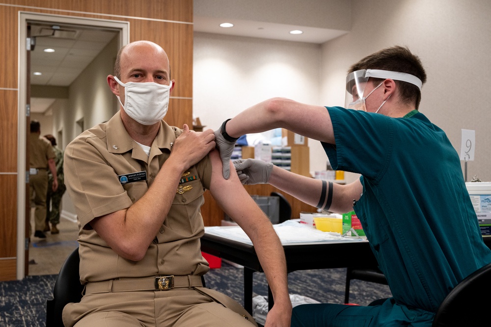 COVID Vaccine SHOTEX on Washington Navy Yard