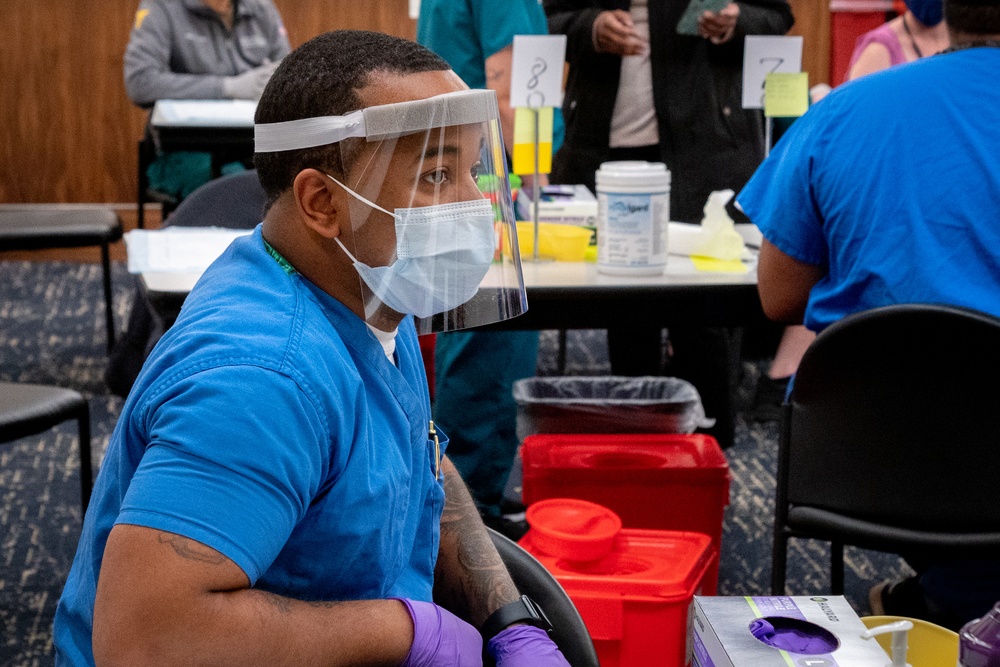 COVID Vaccine SHOTEX on Washington Navy Yard