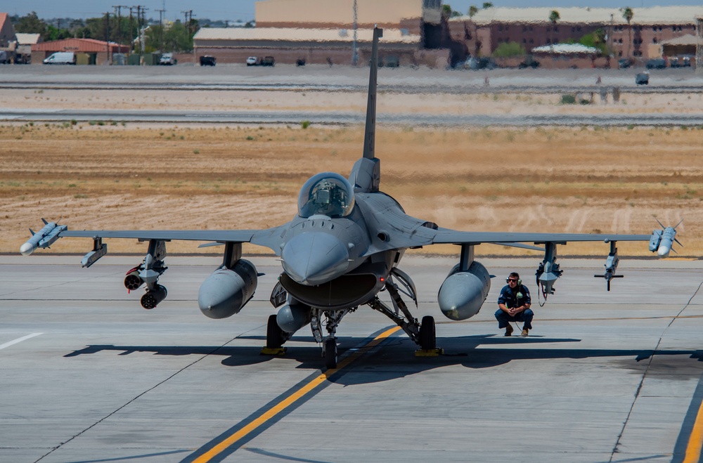 121st Fighter Squadron supports Green Flag 21-06 at Nellis AFB