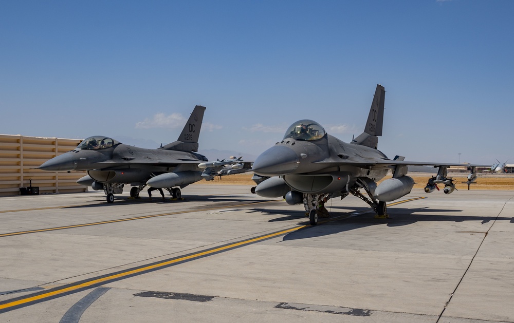 121st Fighter Squadron supports Green Flag 21-06 at Nellis AFB