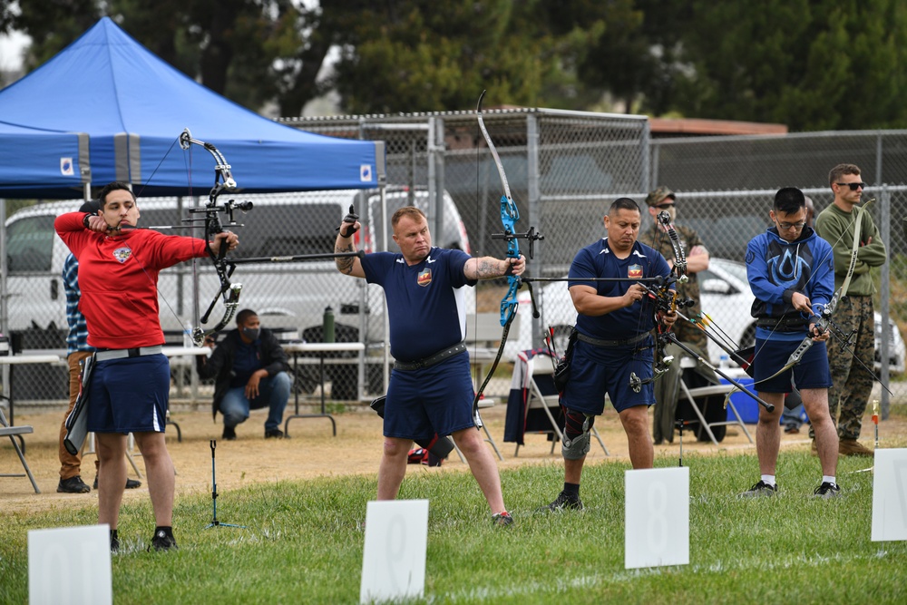 2021 Regional Marine Corps Trials Archery