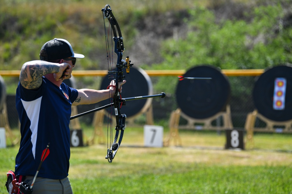 2021 Regional Marine Corps Trials Archery