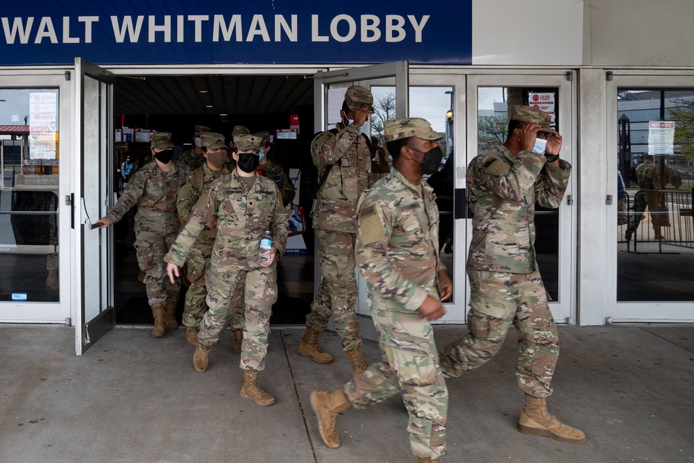 U.S. Army concludes vaccination support at the Camden Community Vaccination Center