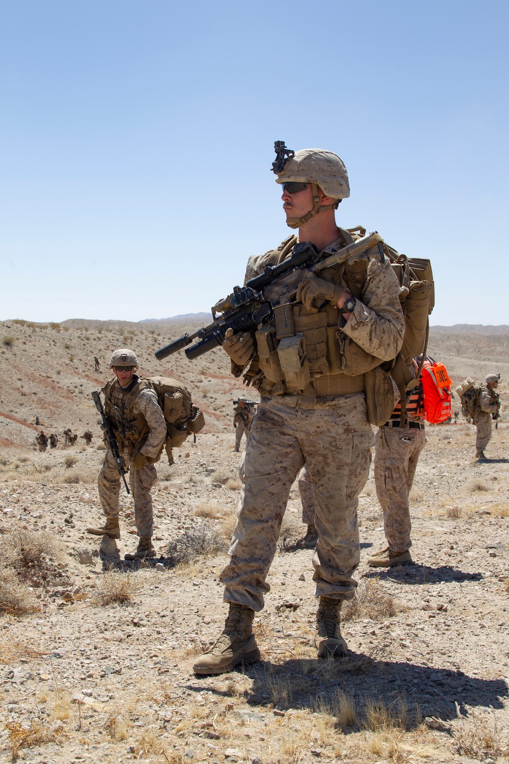 U.S. Marines conduct Regimental Air Assault Course