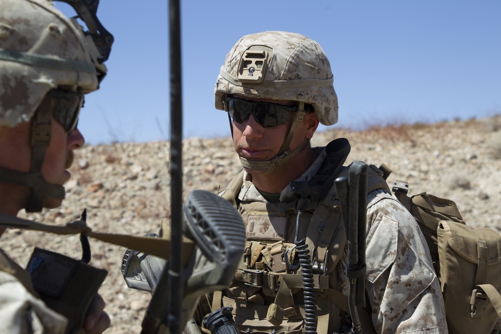 U.S. Marines conduct Regimental Air Assault Course