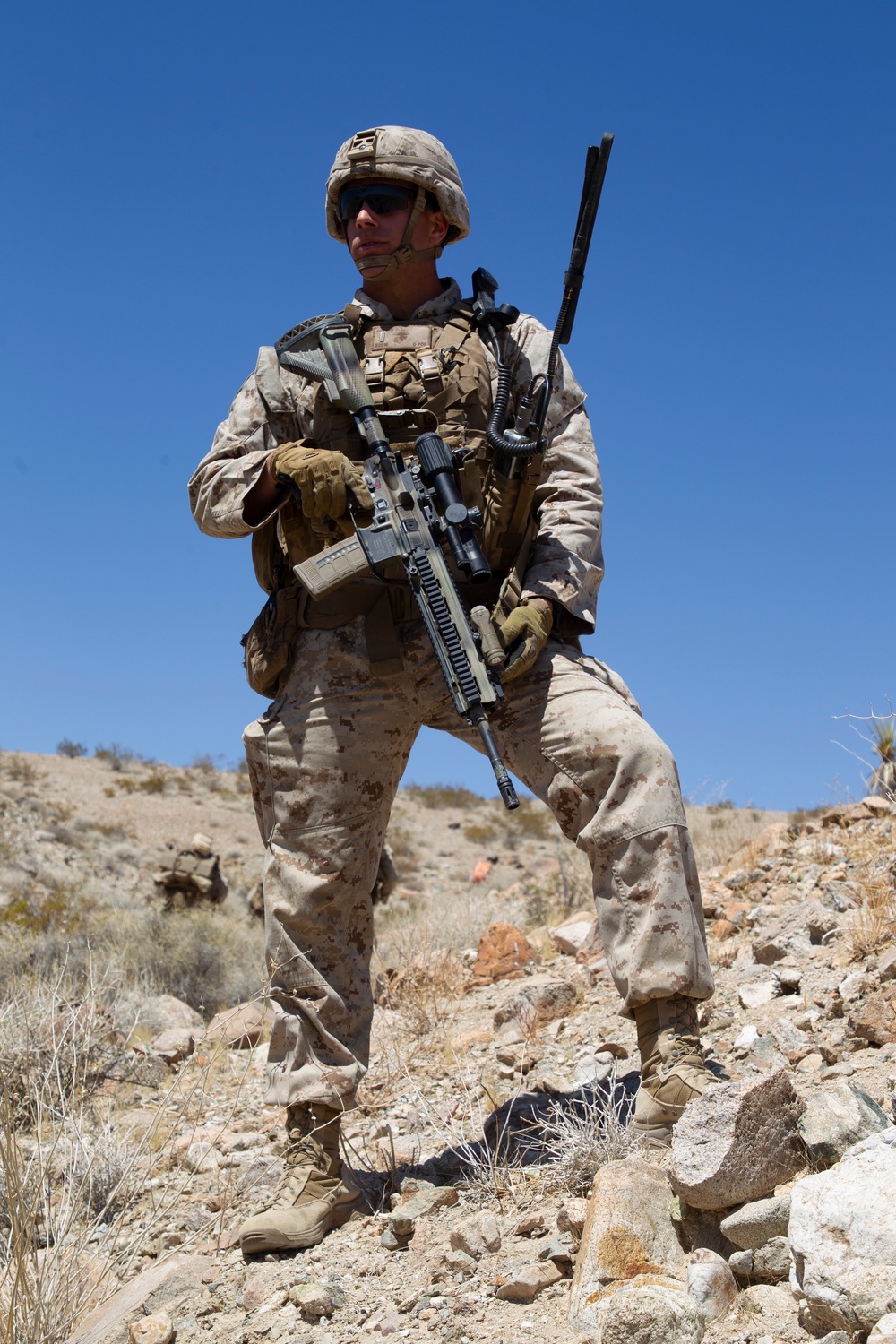 U.S. Marines conduct Regimental Air Assault Course