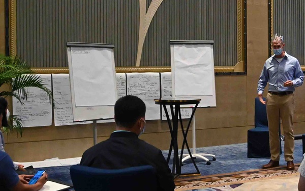 Balikatan 21:U.S. and Philippine Special Operations Forces hold Bilateral Battle Staff Training