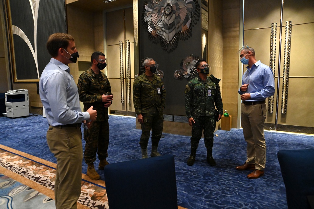 Balikatan 21:U.S. and Philippine Special Operations Forces hold Bilateral Battle Staff Training