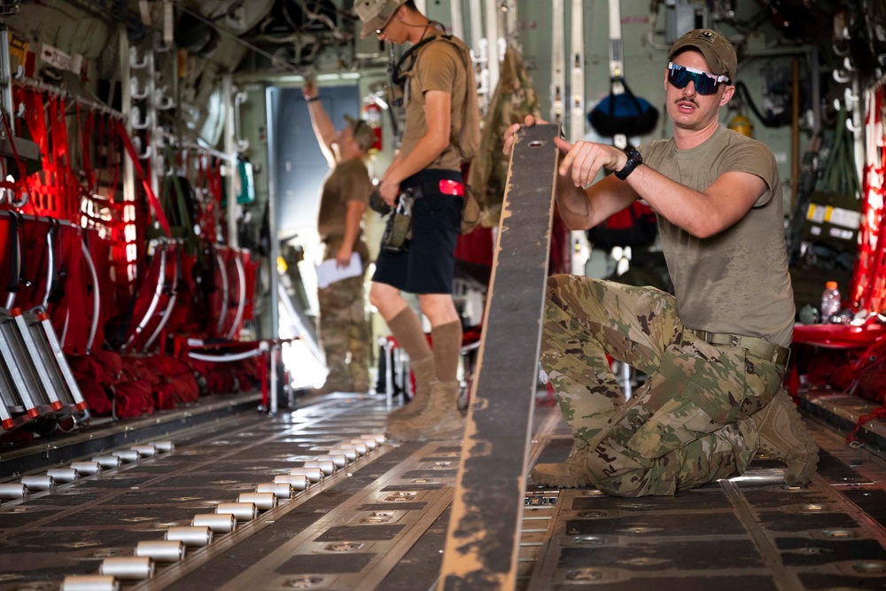82 ERQS PJs HALO jump over East Africa