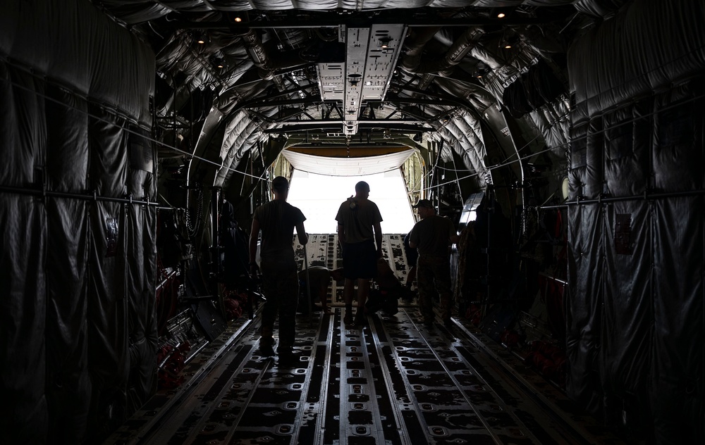 82 ERQS PJs HALO jump over East Africa