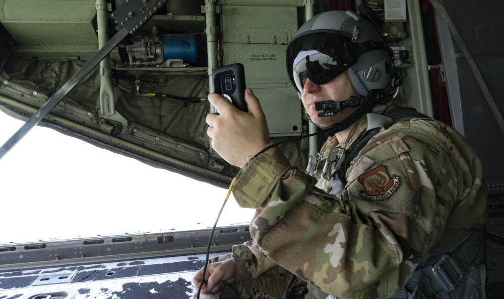 82 ERQS PJs HALO jump over East Africa