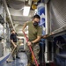 Sailors and Marines Work Together aboard USS Iwo Jima