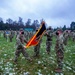 TF Raven unfurl the colors of the 81st SBCT as they take command of the JMTG-U