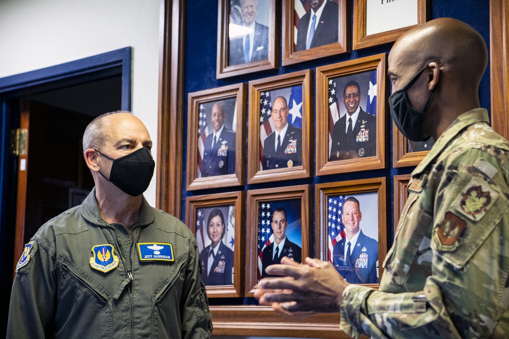 USAFE-AFAFRICA leadership visits 501st CSW