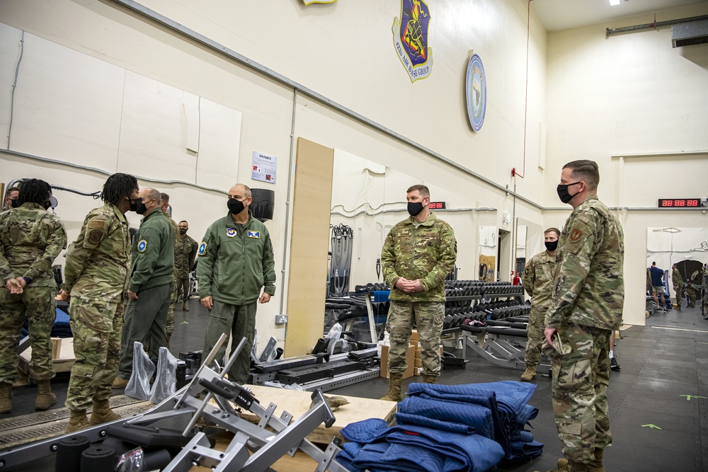 USAFE-AFAFRICA leadership visits 501st CSW