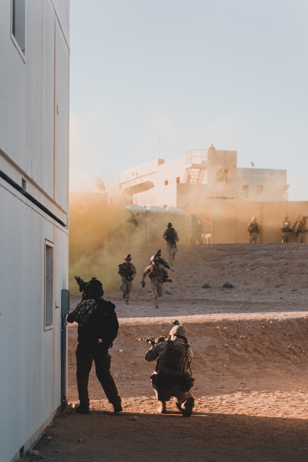 U.S. Marines Conduct a Non-combatant Evacuation Operation Exercise