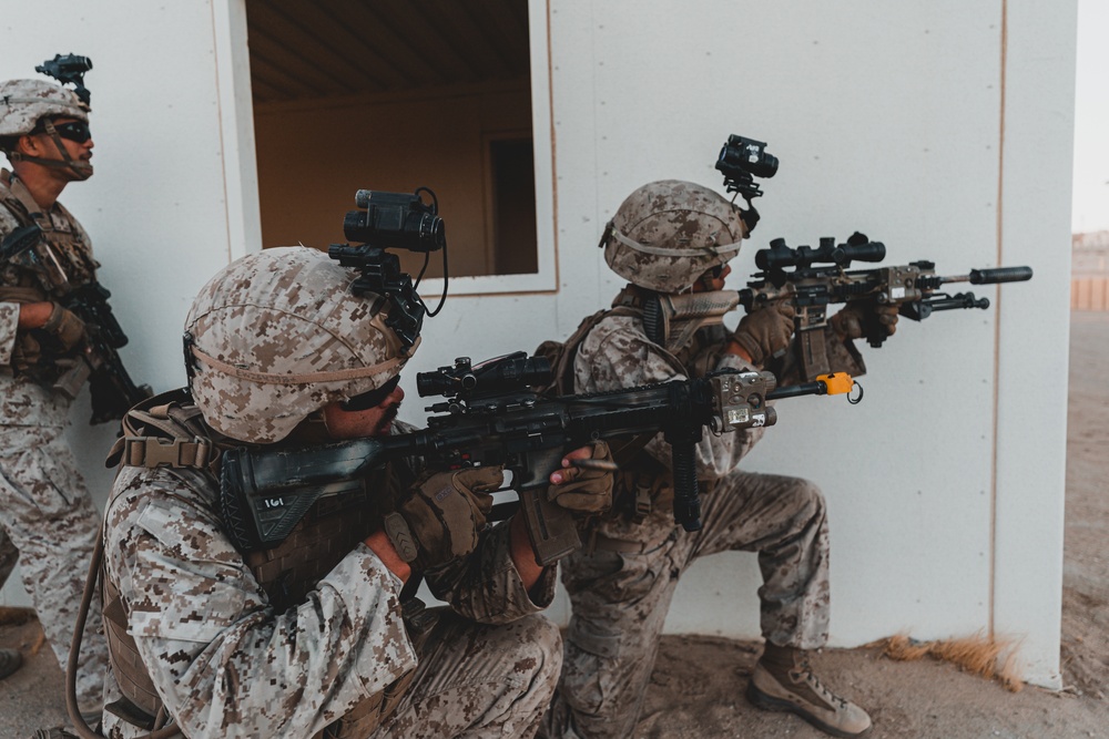 U.S. Marines Conduct a Non-combatant Evacuation Operation Exercise