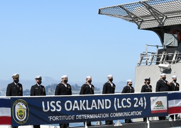U.S. Navy Littoral Combat Ship USS Oakland Joins the Fleet