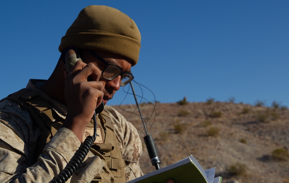 1/5 Marines conduct defensive operations during Regimental Air Assault
