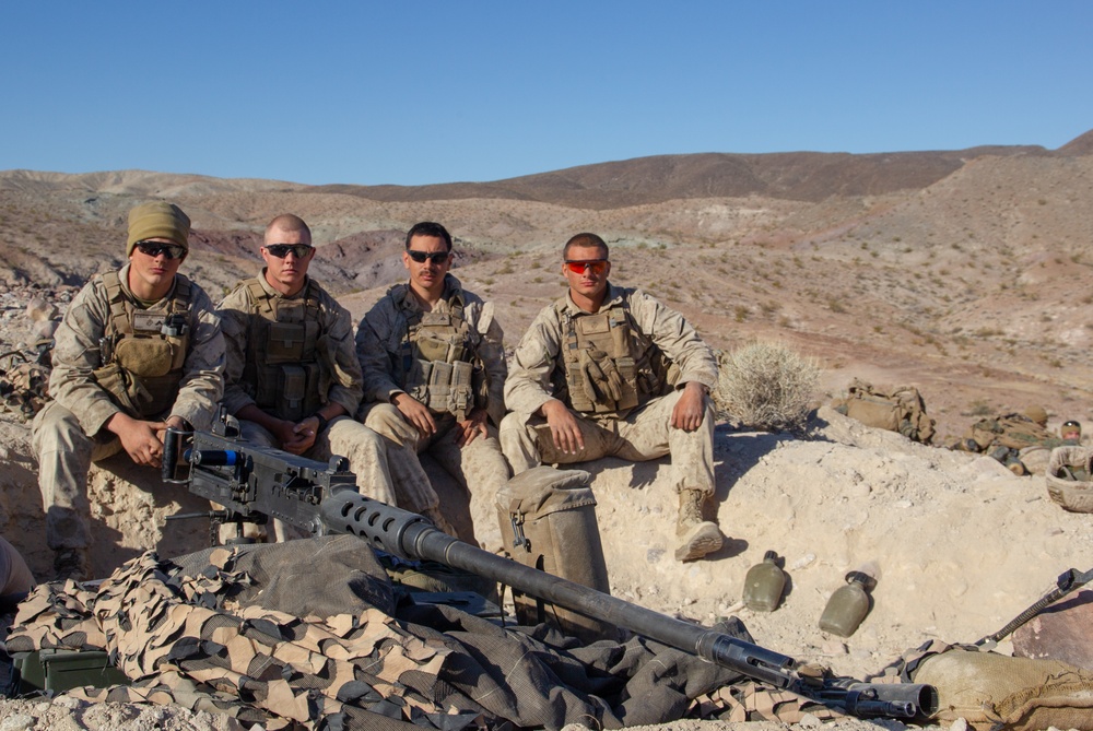 1/5 Marines conduct defensive operations during Regimental Air Assault