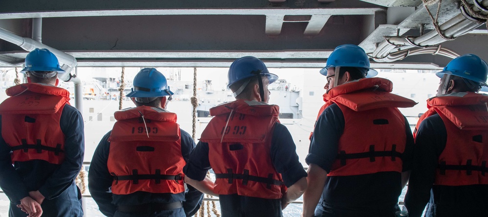 Monterey Conducts Replenishment-at-Sea