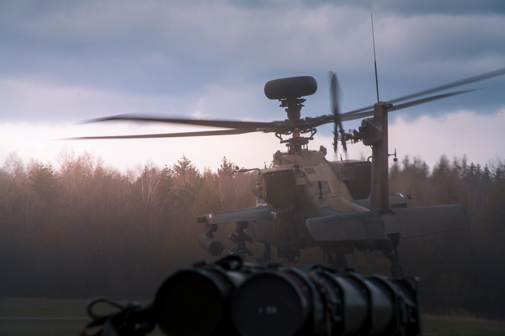 Aerial gunnery prepares 12th CAB for Defender Europe 21