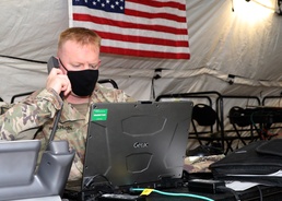1st TSC validates expeditionary command post at Camp Arifjan exercise