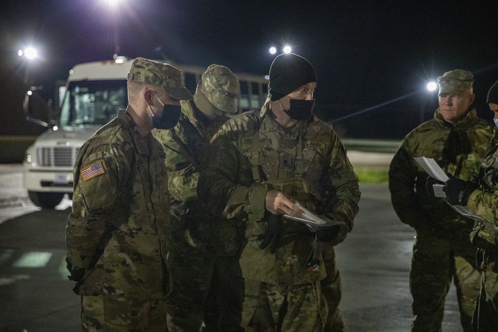 Nebraska National Guard Soldiers compete in the 2021 State Best Warrior Competition