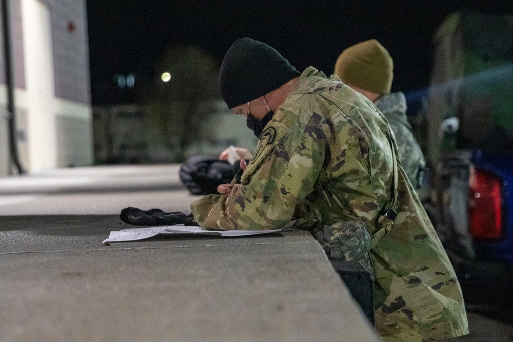 Nebraska National Guard Soldiers compete in the 2021 State Best Warrior Competition