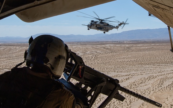 “America’s Airwing” gives the “Old Breed” a ride