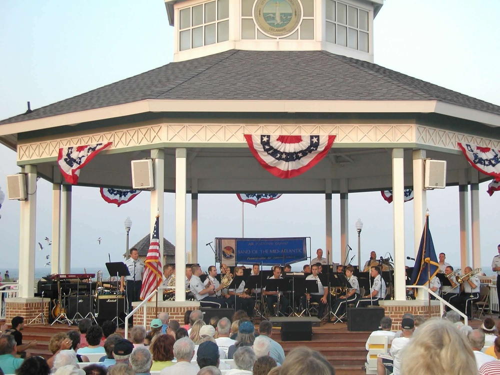 Band of the Northeast performs at Rehoboth Beach