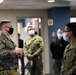 U.S. Navy Sailors Tour Tulsa Community Vaccination Center