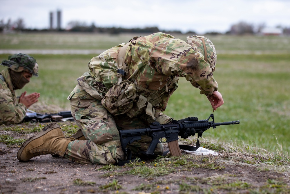 Nebraska National Guard Soldiers compete in the 2021 State Best Warrior Competition