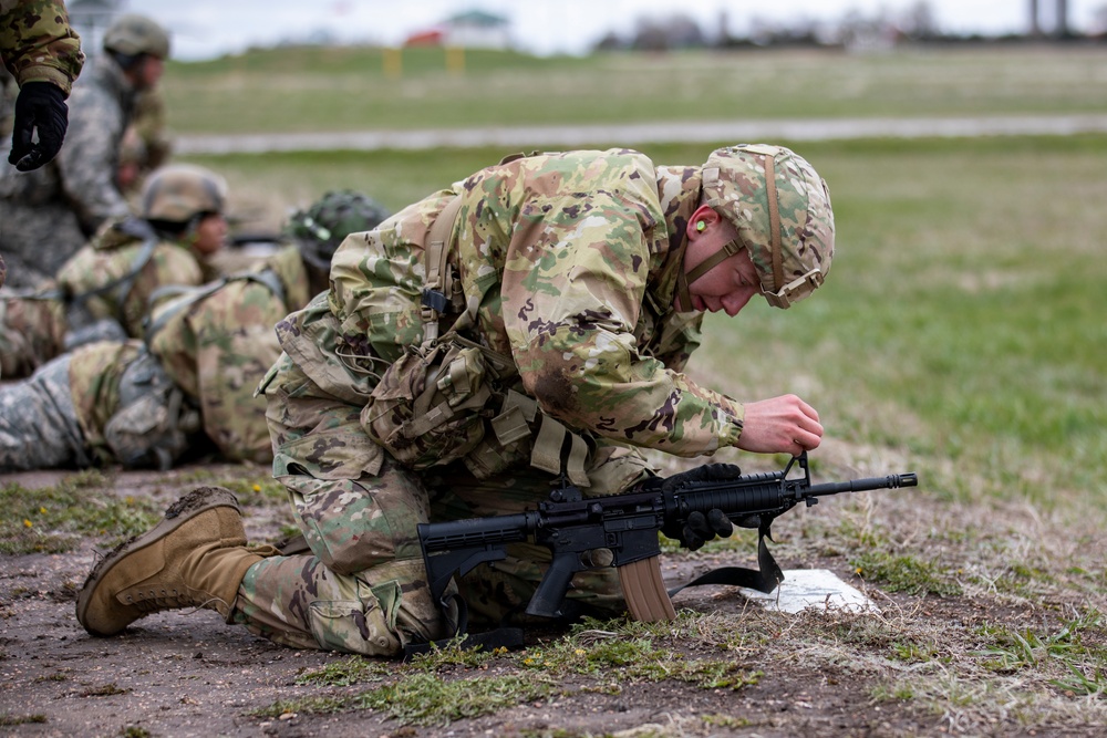 Nebraska National Guard Soldiers compete in the 2021 State Best Warrior Competition