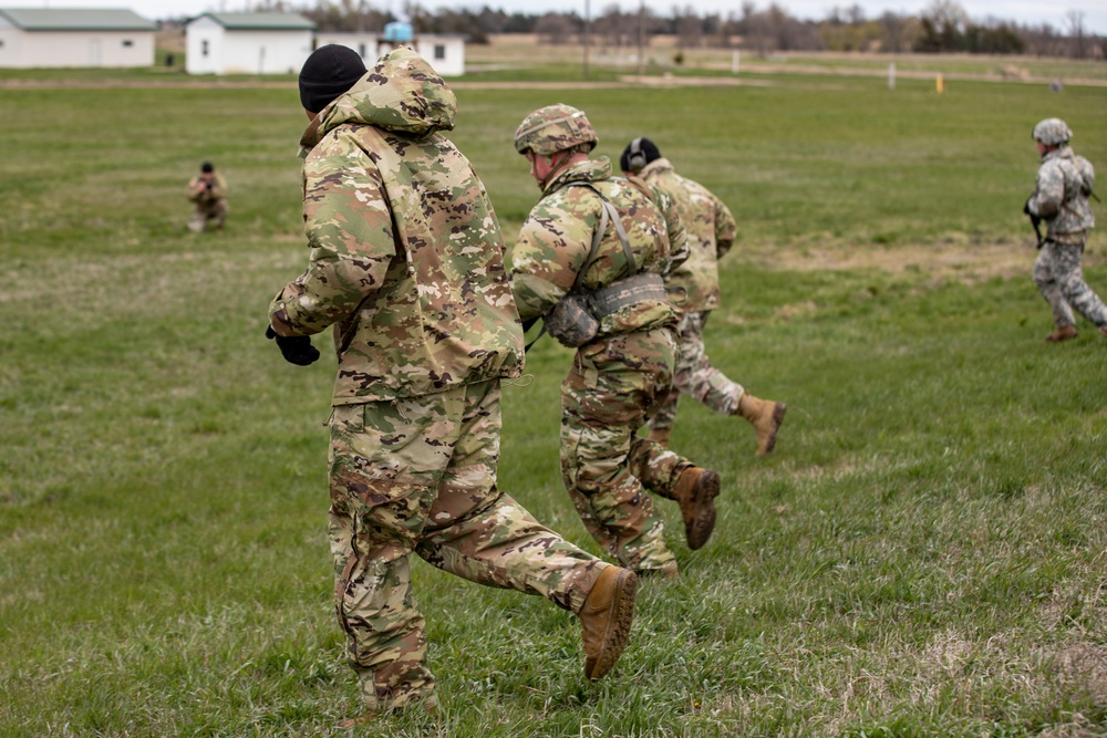 Nebraska National Guard Soldiers compete in the 2021 State Best Warrior Competition