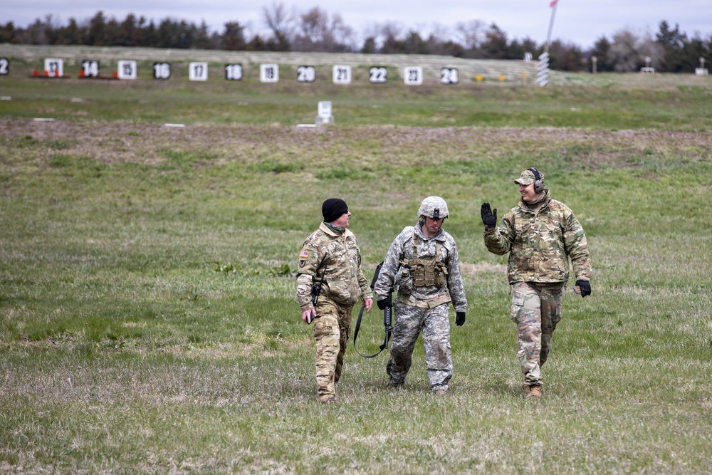 Nebraska National Guard Soldiers compete in the 2021 State Best Warrior Competition