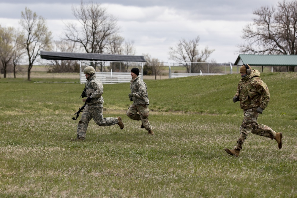 Nebraska National Guard Soldiers compete in the 2021 State Best Warrior Competition