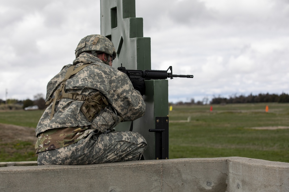 Nebraska National Guard Soldiers compete in the 2021 State Best Warrior Competition